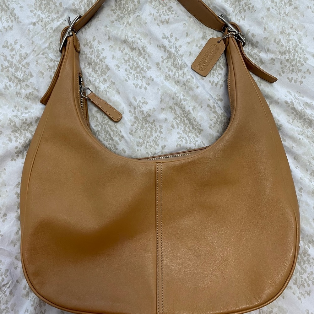 Coach leather purse